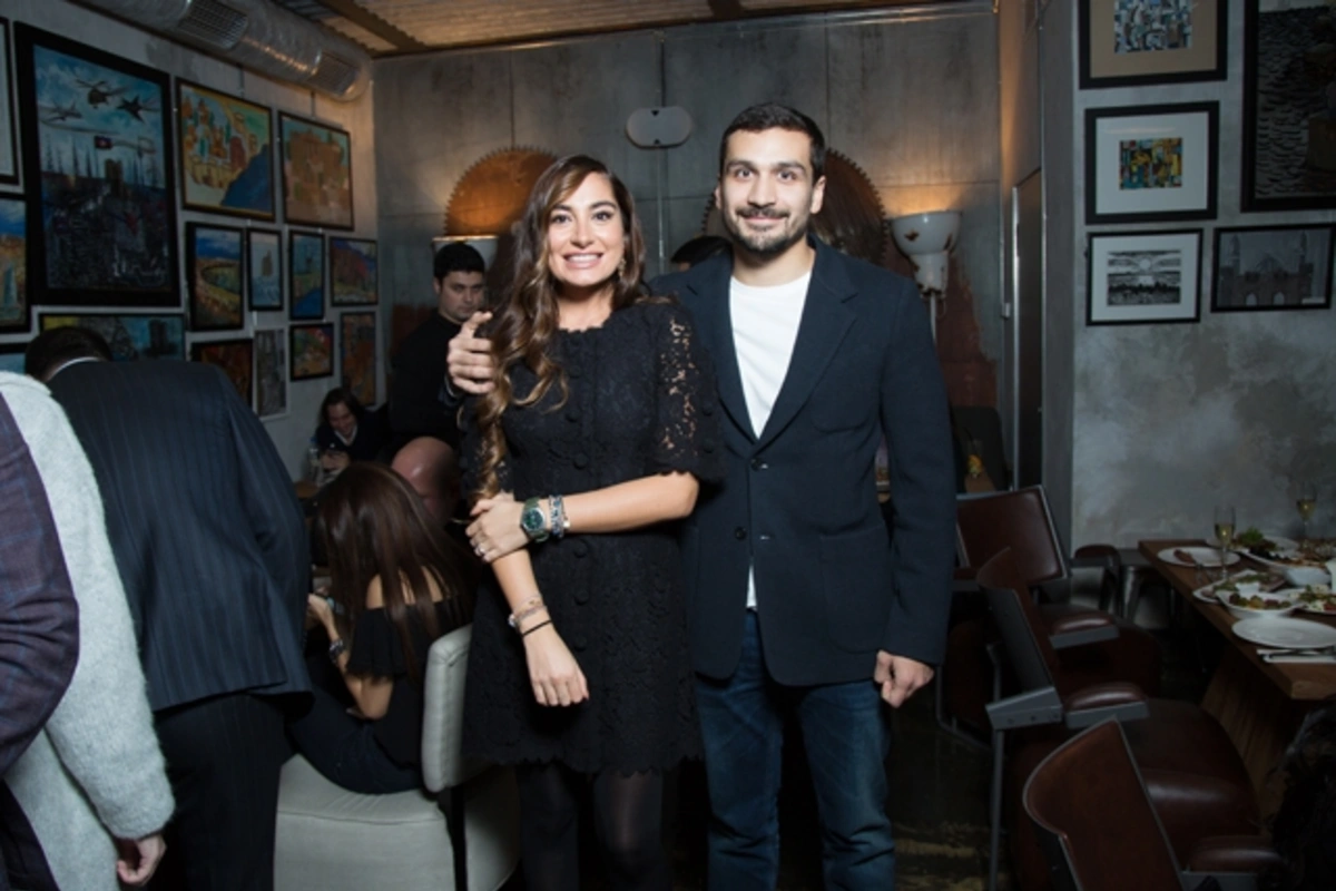 Leyla Əliyevanın kafesinin açılışı oldu (FOTO)