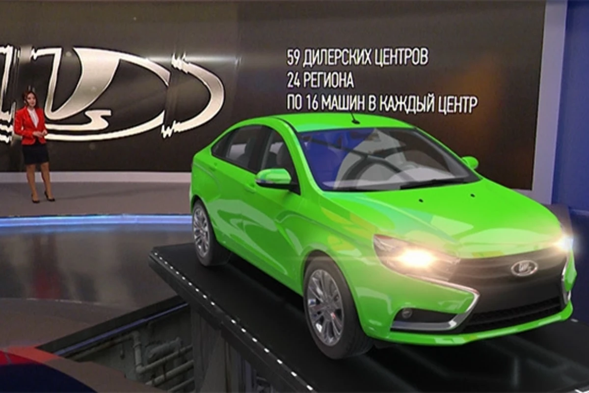 Продажи Lada Vesta стартуют в секретном режиме (видео)