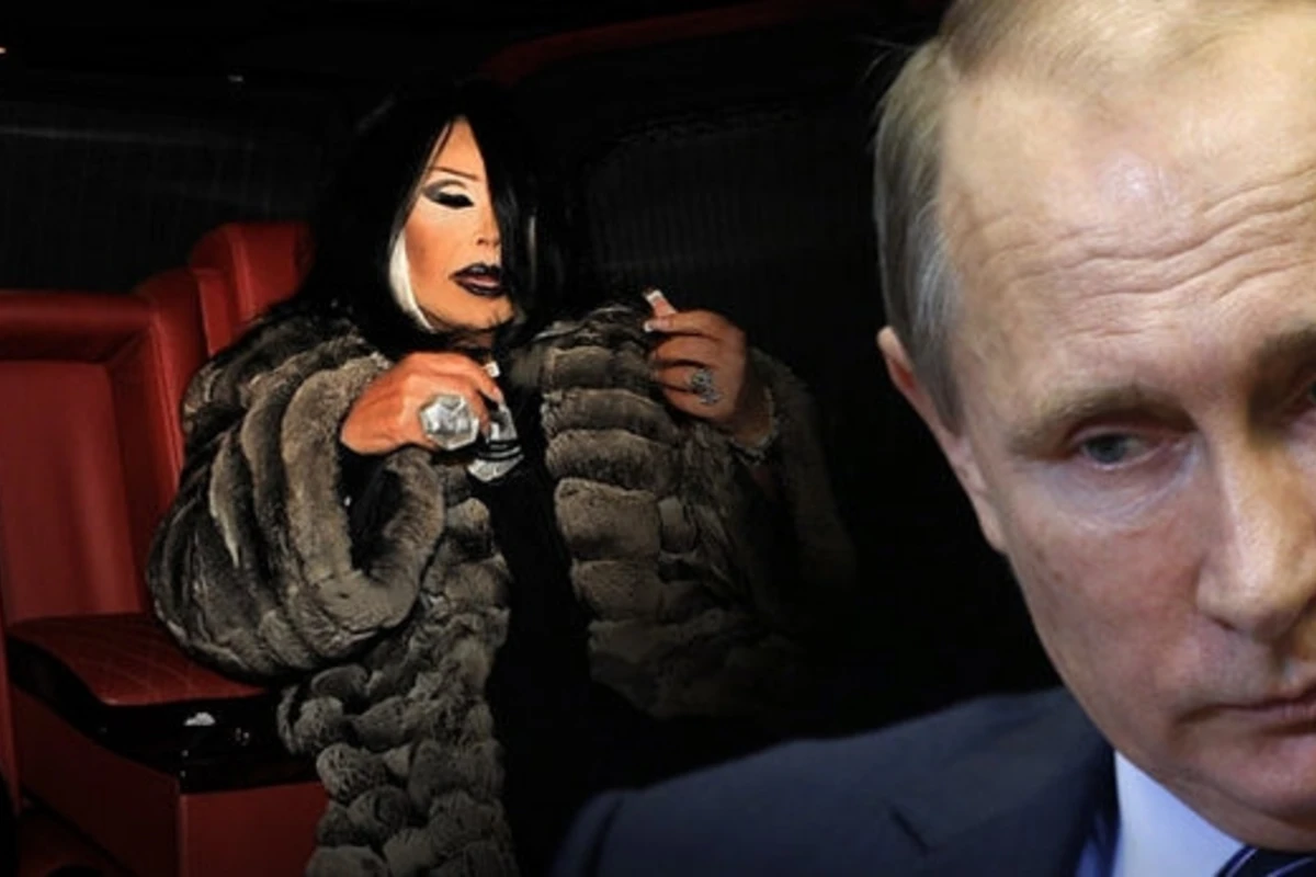 Bülent Ersoy Putinə göz dağı verdi Bülent Ersoy Putinə göz dağı verdi