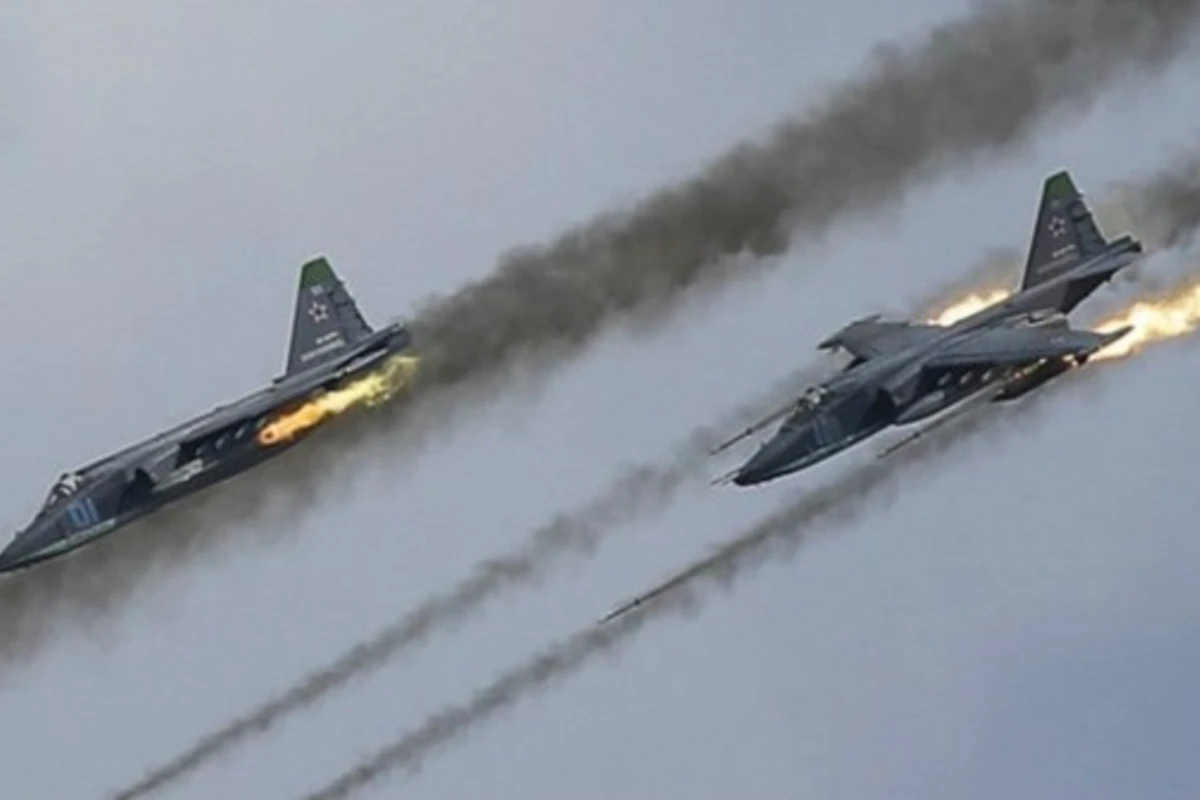 Россия наносит авиаудары в районе крушения СУ-24