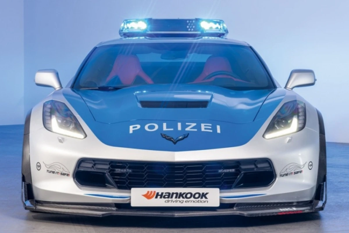 Chevrolet Corvette взяли на службу в полицию Германии