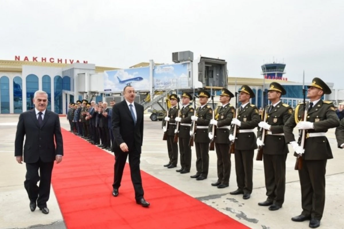 Завершилась поездка президента Азербайджана в Нахчыван