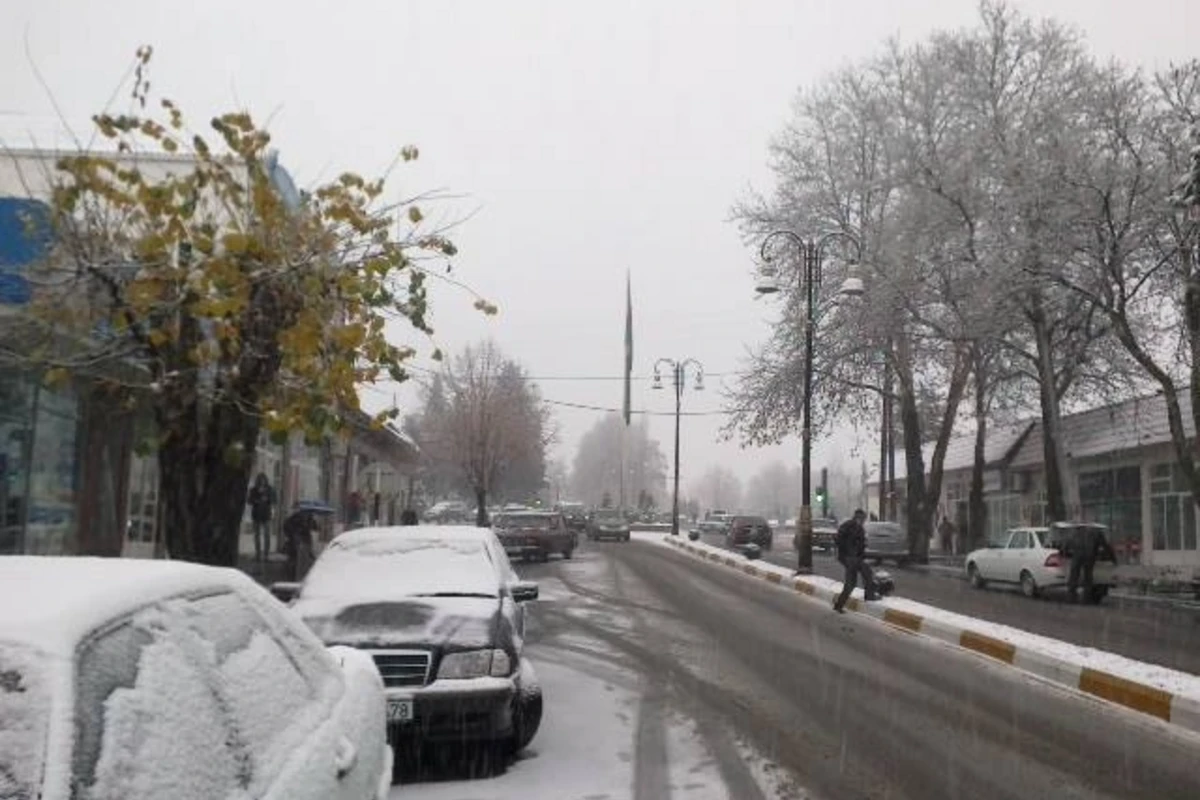 Azərbaycana qar yağır (FOTO)