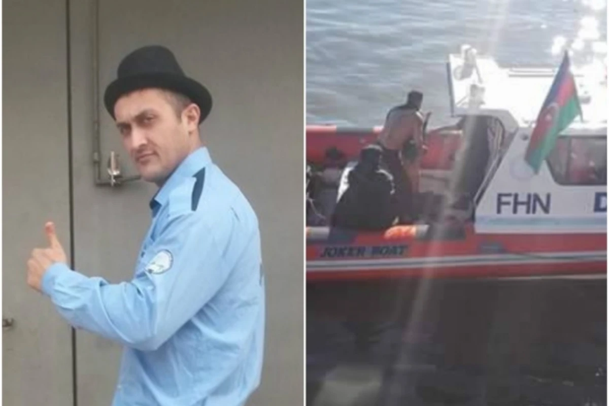 Опубликовано видео спасения тонущего парня Кямраном Размоваром (видео)