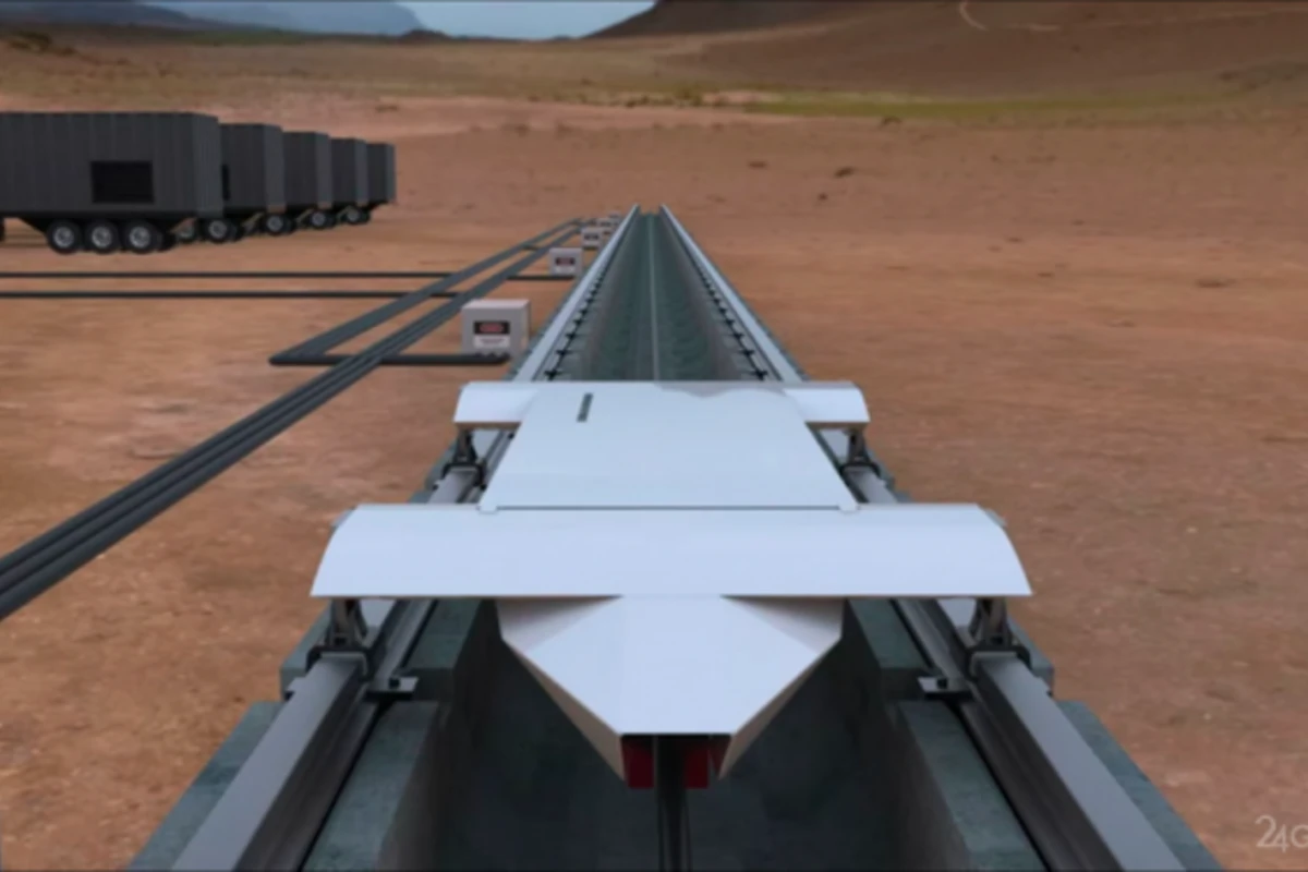 Сверхскоростную магистраль Hyperloop начнут испытывать уже через месяц (видео)