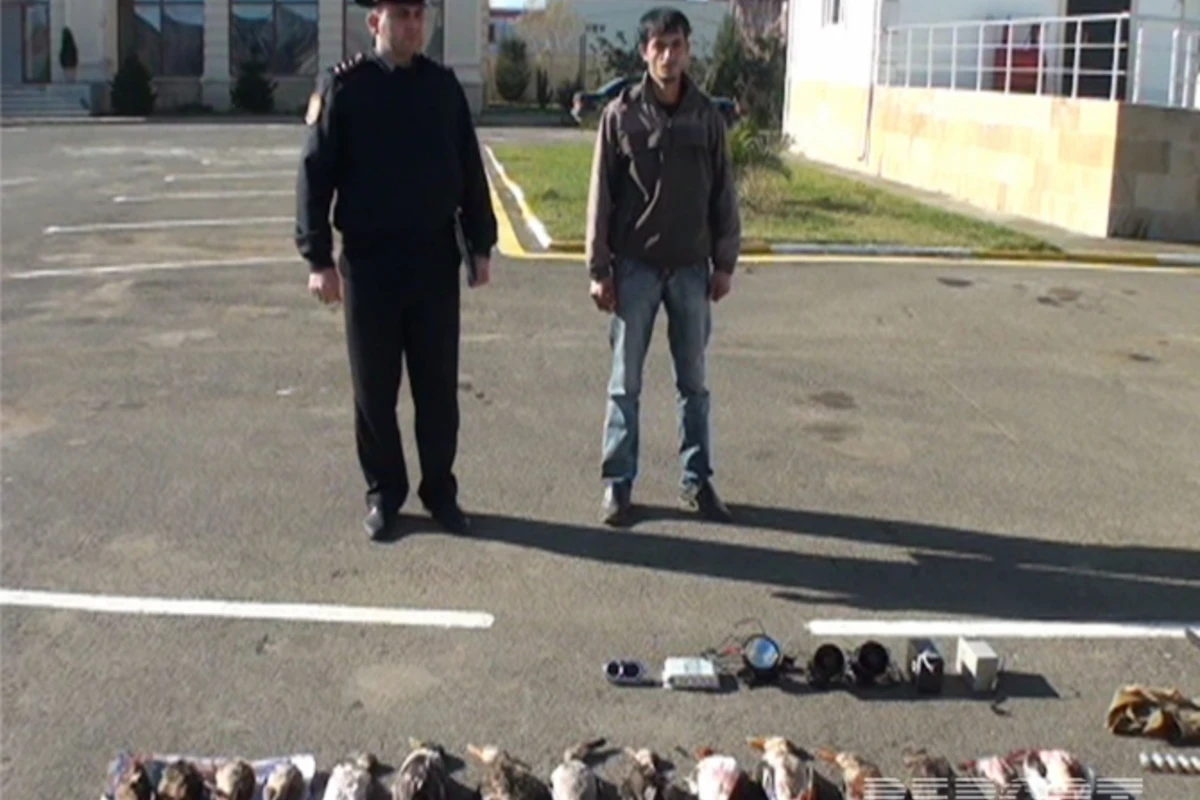 В Азербайджане задержаны двое за незаконную охоту