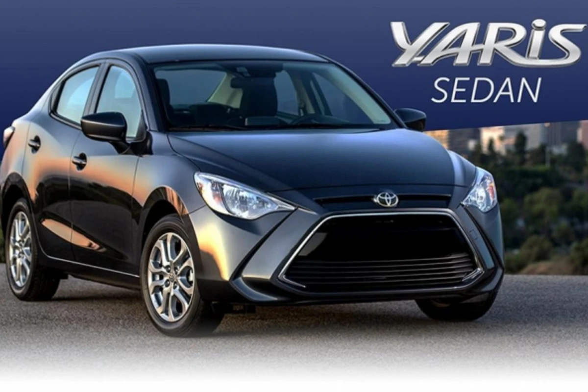 Компания Toyota презентовала обновленную версию седана Yaris