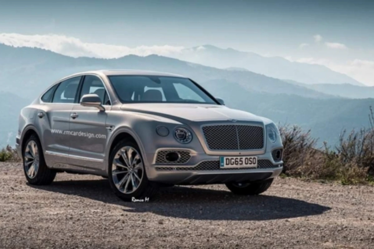 Двухдверный внедорожник Coupe Bentley Bentayga может стать таким