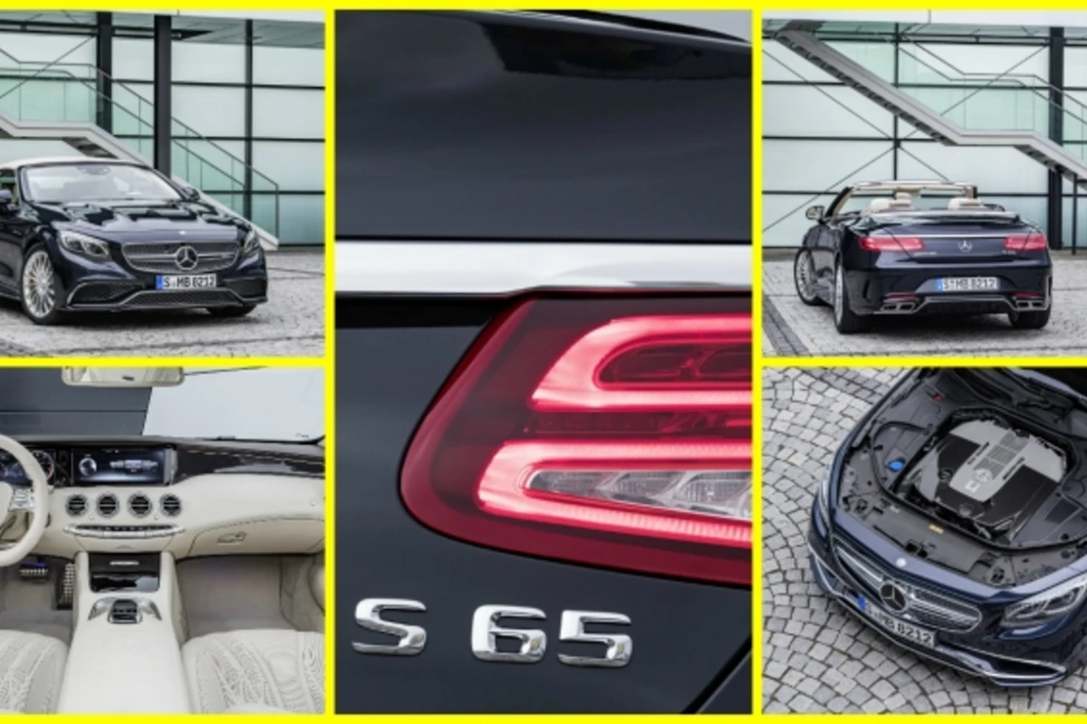 Mercedes-Benz представил кабриолет S65