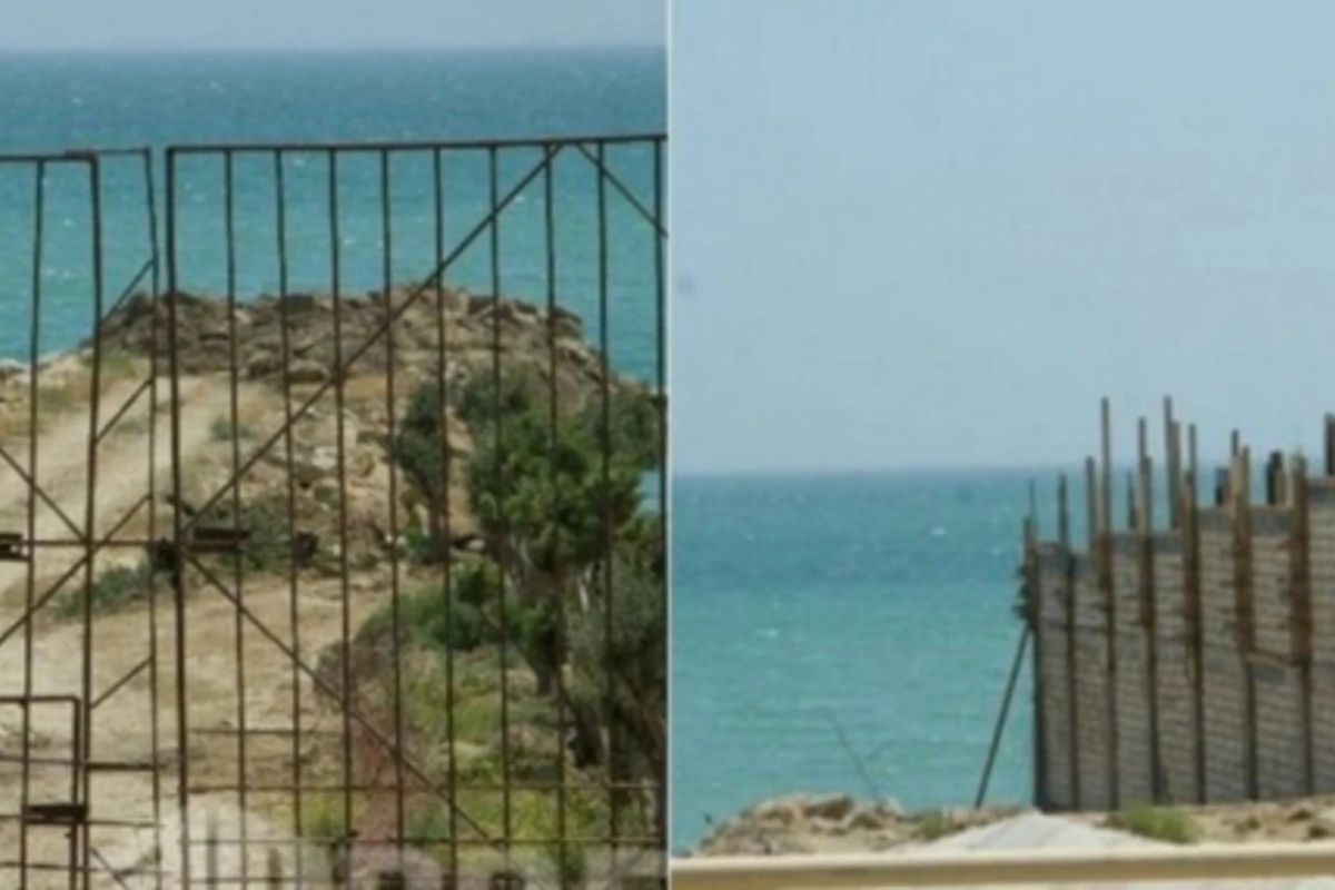 Xəzəri hasarlayanlar 50 min manat cərimə olunacaq Xəzəri hasarlayanlar 50 min manat cərimə olunacaq