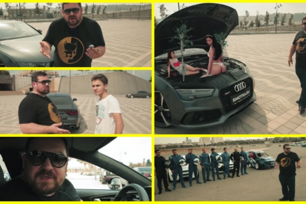 Эрик Давидович в Баку: Я начинаю любить Audi (видео) Эрик Давидович в Баку: Я начинаю любить Audi (видео)