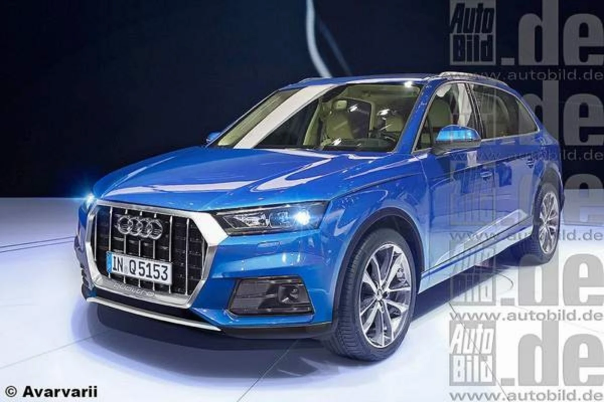 Появились первые снимки новой Audi Q5