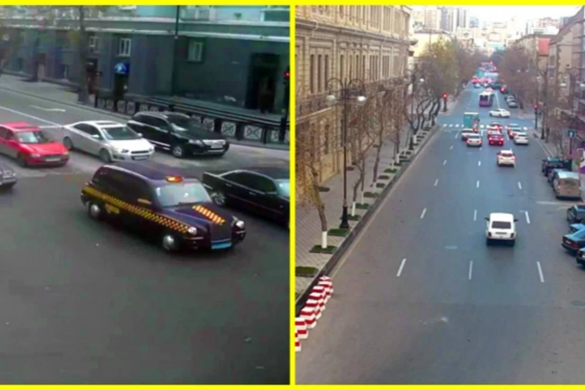 В Баку восстановлено движение транспорта по центральной улице
