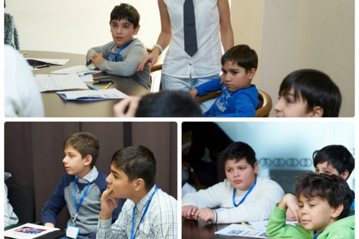 В Азербайджане прошли первые тренинги «Предпринимательство for KIDS»