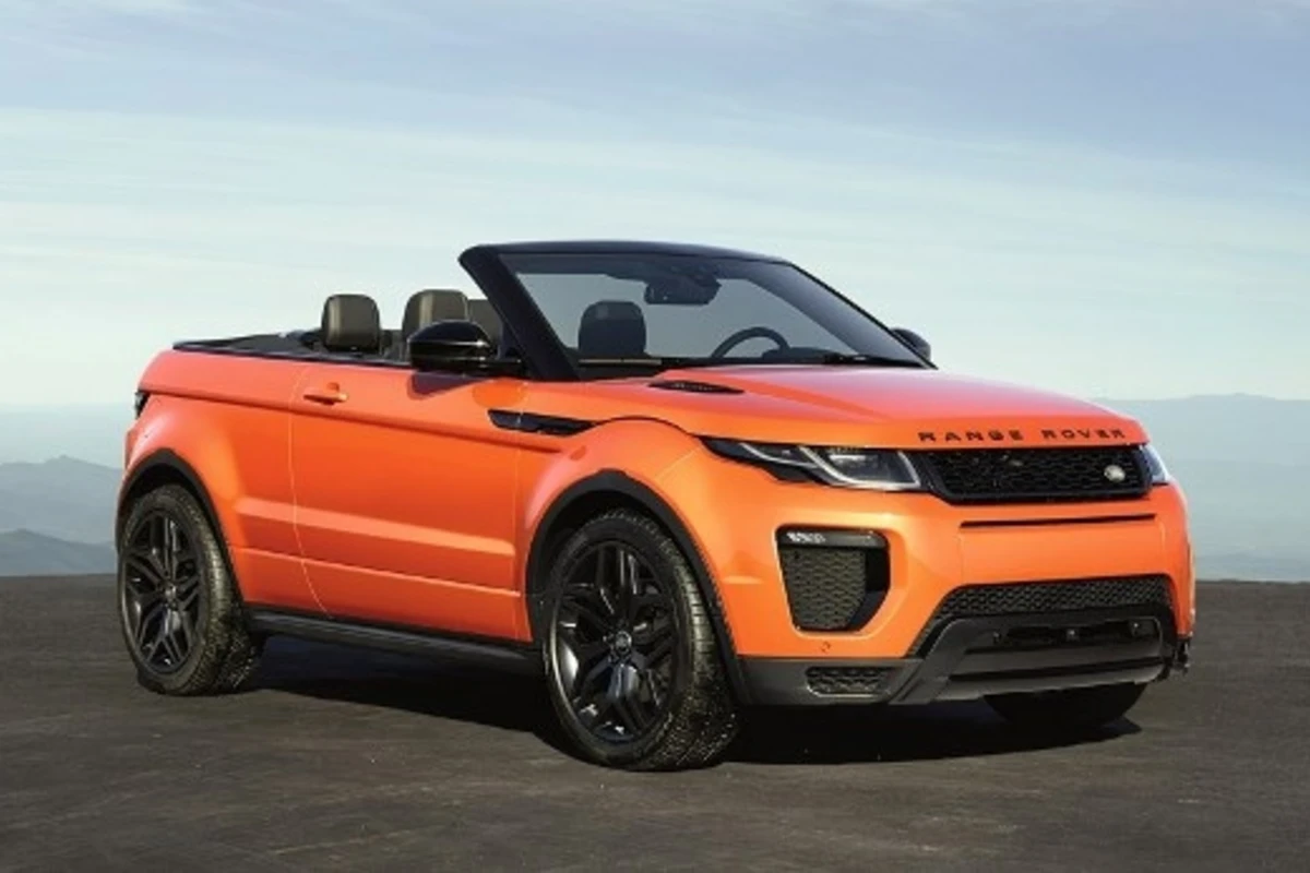 Объявлена стоимость мировой новинки - кабриолета Range Rover Evoque