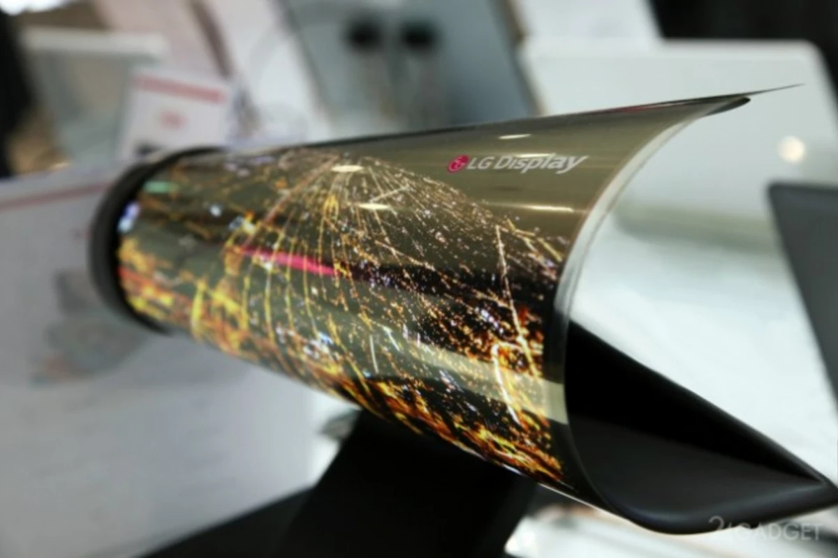 Поразительно тонкий и гибкий OLED-экран от LG (видео)
