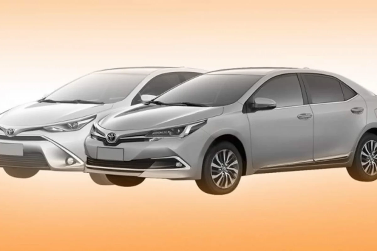 В Сеть попали патентные снимки обновленной Toyota Corolla
