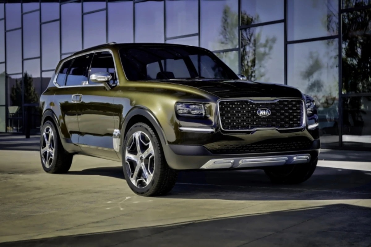 Kia представила большой кроссовер Telluride