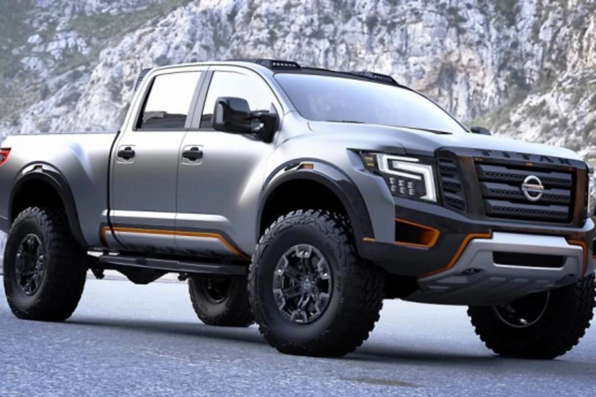 Воинственный пикап от Nissan представлен на автосалоне в Детройте