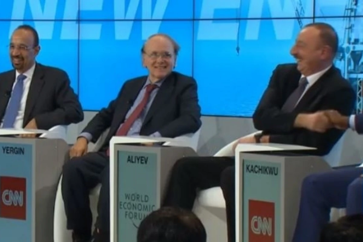 Шутка Ильхама Алиева в Давосе рассмешила всех (видео)