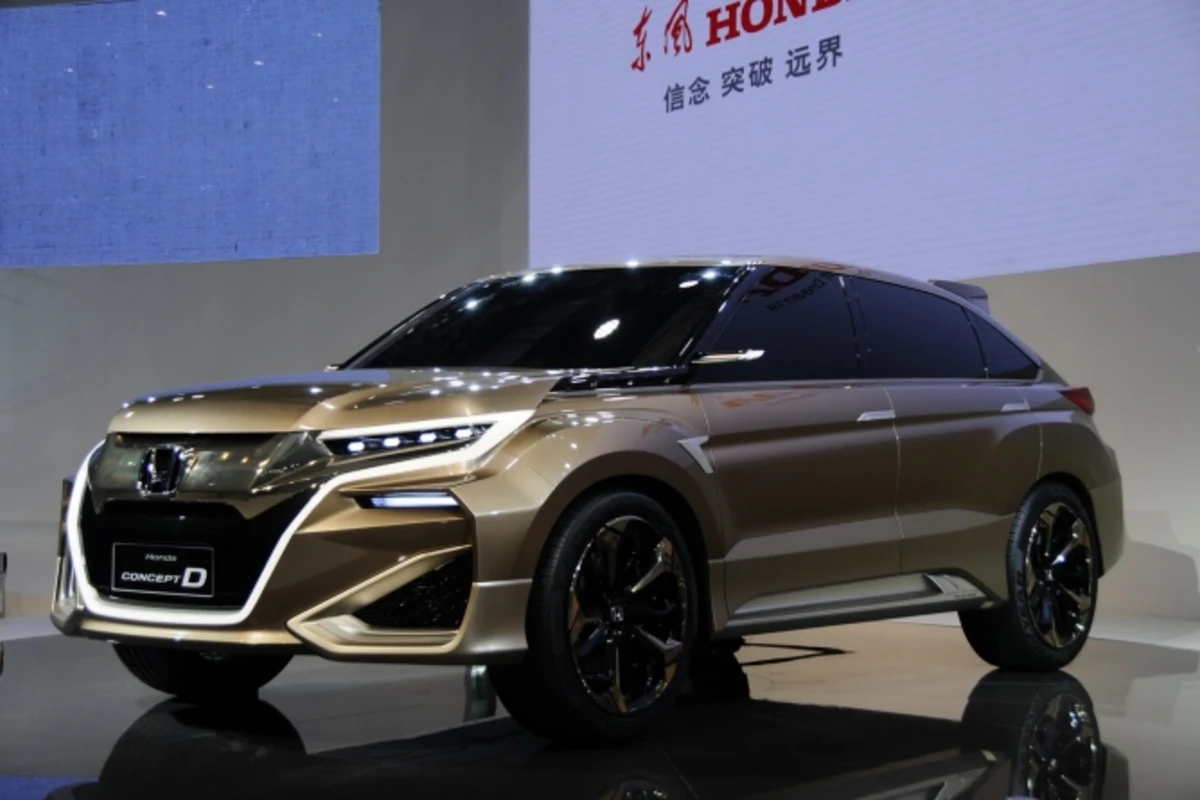 Новый серийный кроссовер Honda дебютирует весной 2016 года