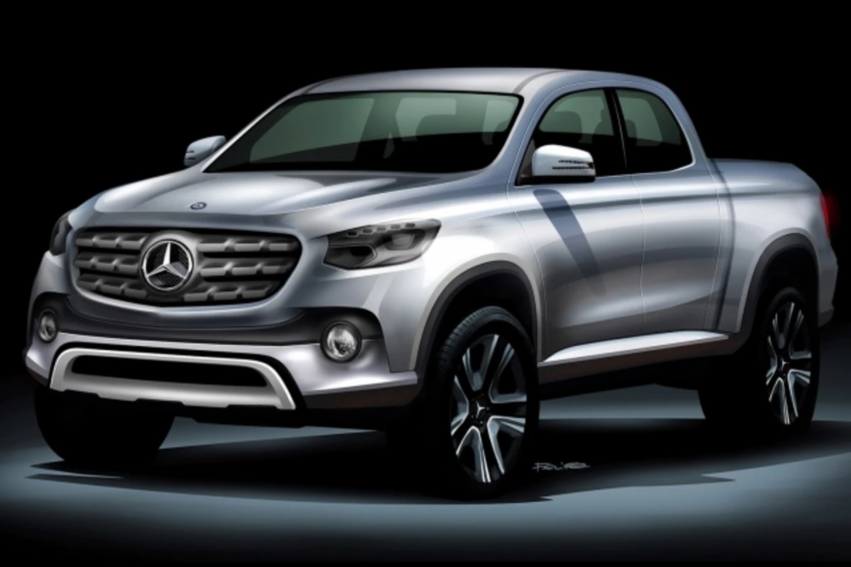 X-Class или Z-class - новый пикап от Mercedes-Benz