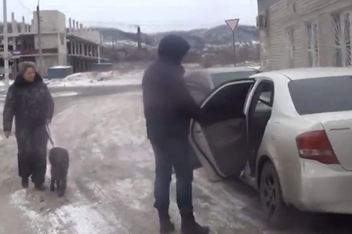В России полицейские задержали азербайджанского наркодилера (видео)