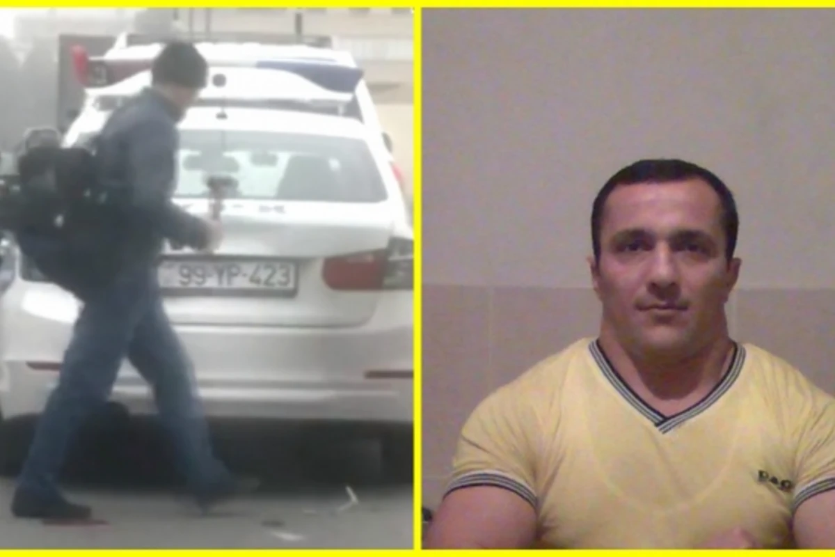 Новые подробности о мужчине, который набросился с молотком на полицейский автомобиль (видео)