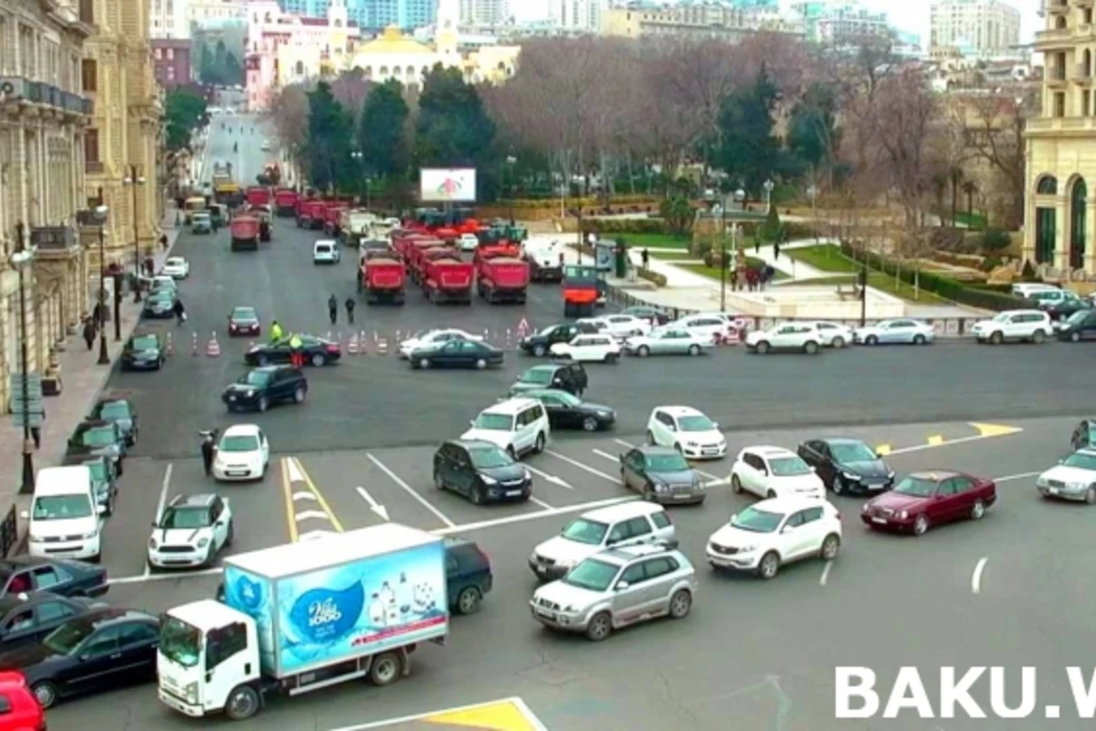В Баку изменено направление движения маршрутного автобуса (схема)