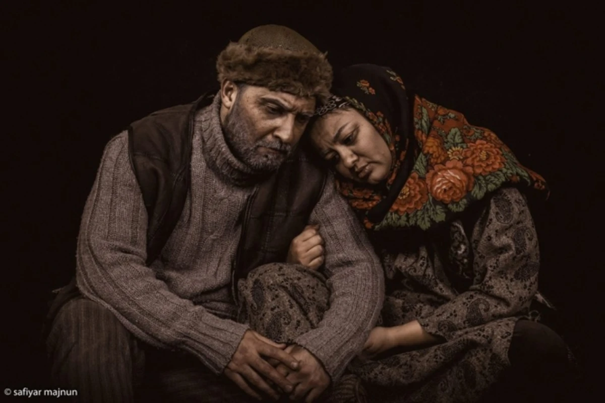 Актриса Вафа Зейналова в фотосессии, посвященной Ходжалинской трагедии (фото)