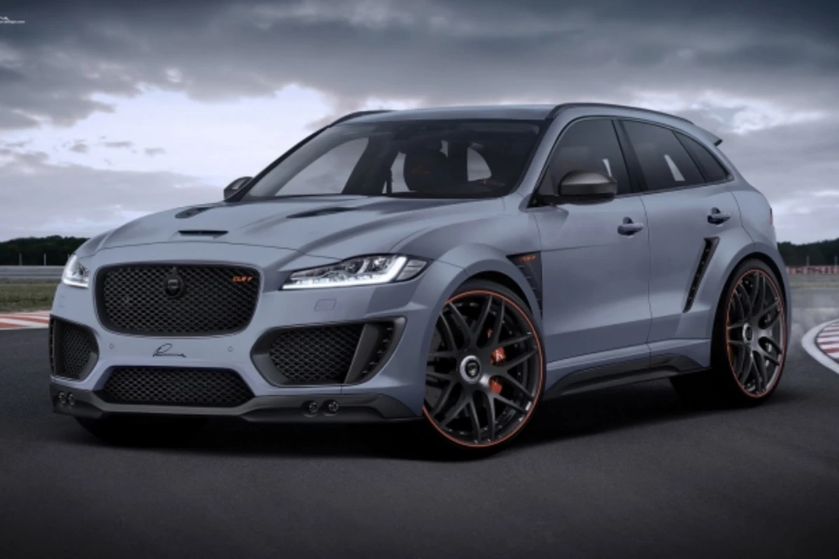 Немецкое ателье Luma Design протюнинговала первый кроссовер от Jaguar
