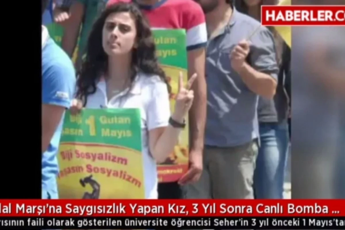 Ankaradakı qanlı terroru törədən qızın 3 il əvvəlki şok videosu Ankaradakı qanlı terroru törədən qızın 3 il əvvəlki şok videosu