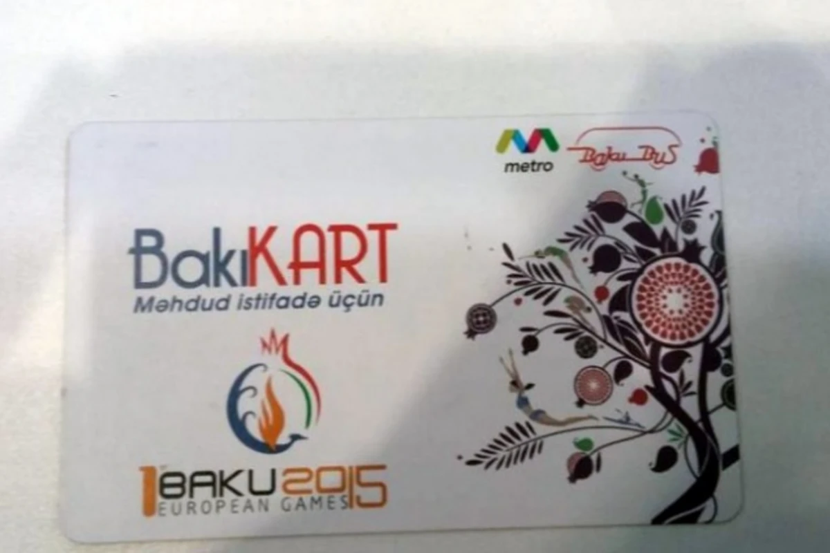 Очередное новшество в связи с проездными картами BakiKart