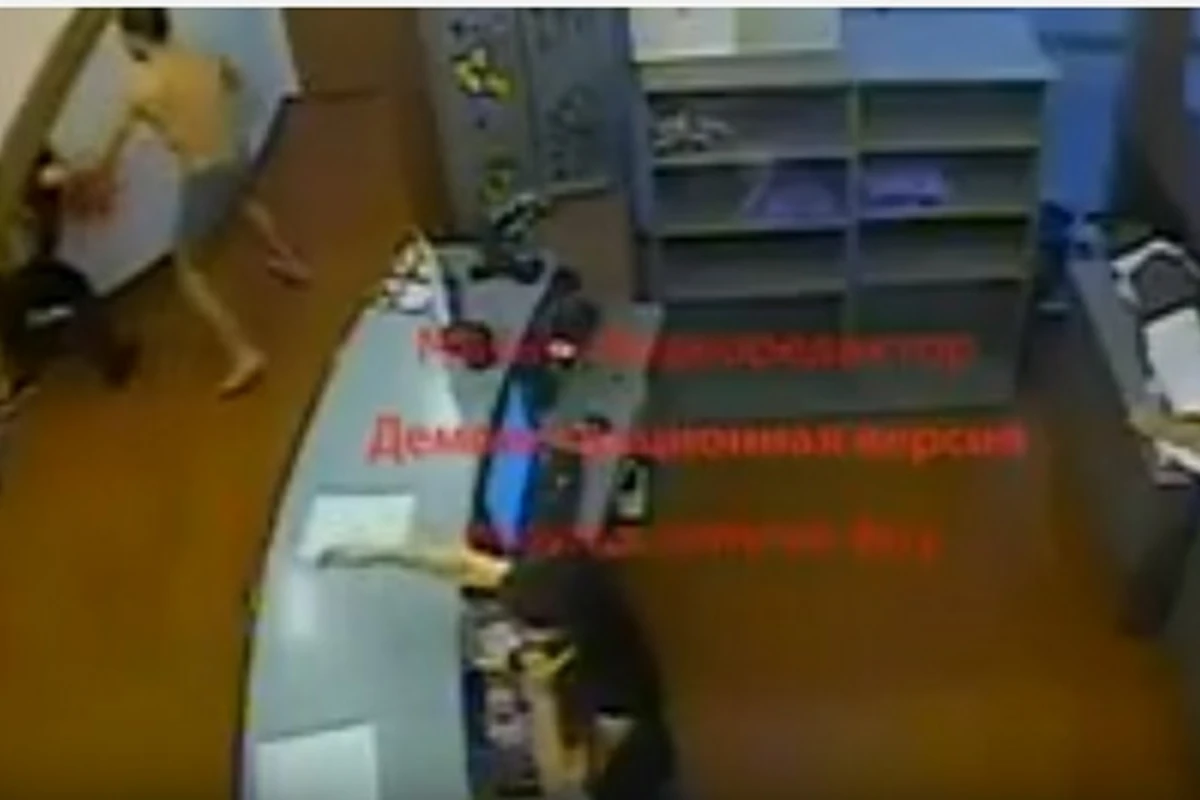 Azərbaycanda bankın filial müdirinin qətlinin  şok videosu yayıldı