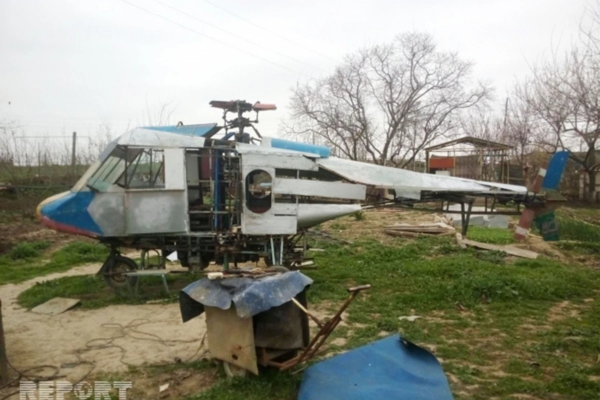 Azərbaycanlı helikopter hazırladı (FOTO) Azərbaycanlı helikopter hazırladı (FOTO)