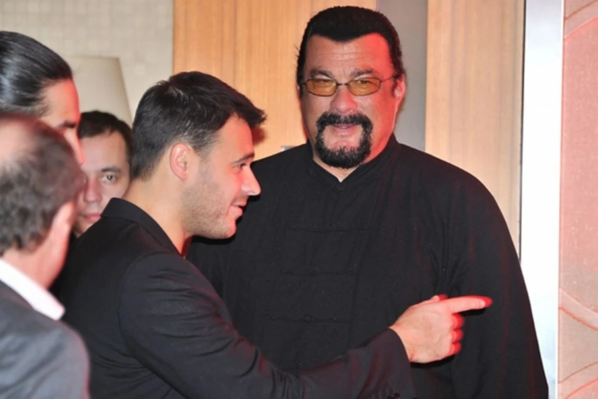 Стивен Сигал приехал по приглашению Эмина Агаларова