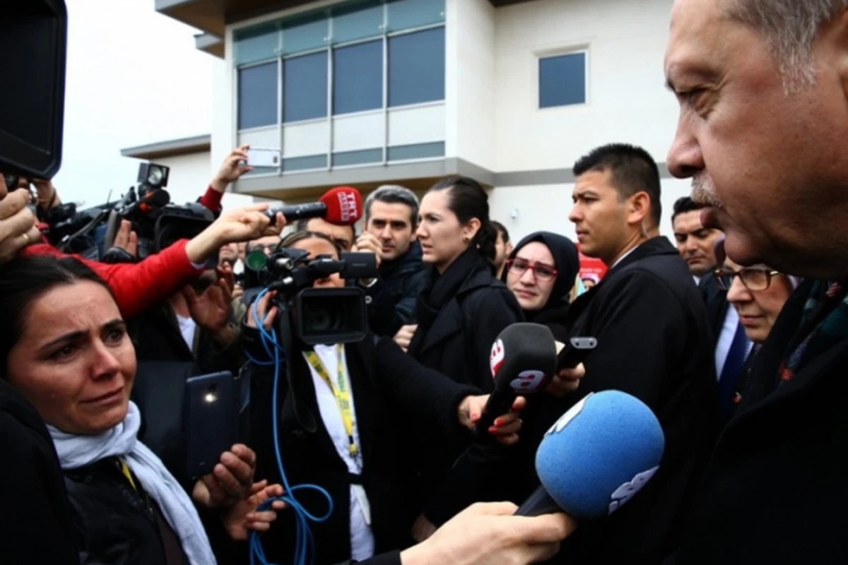 ANS-in jurnalisti Ərdoğanı kədərləndirdi (FOTO) ANS-in jurnalisti Ərdoğanı kədərləndirdi (FOTO)