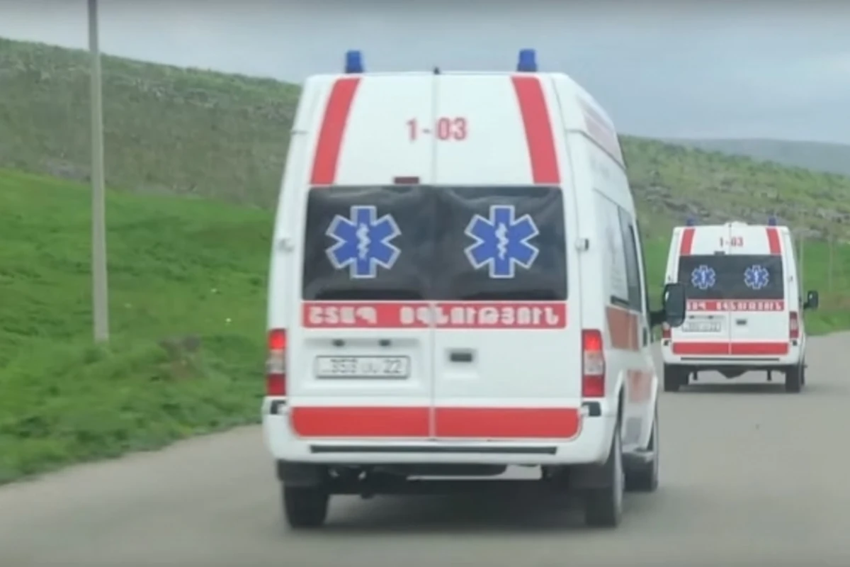 Армяне везут тела из Агдере (видео)