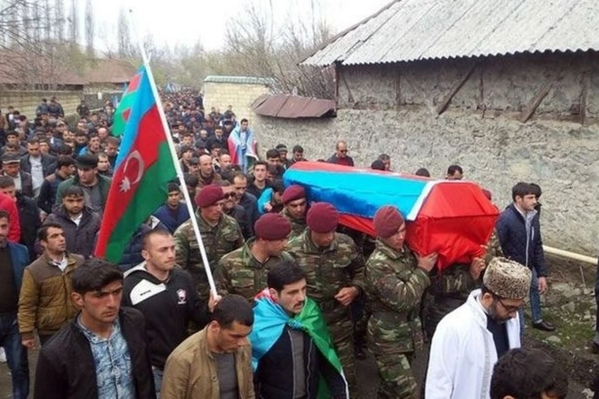 Похоронены полковник и офицер ВС Азербайджана (фото)