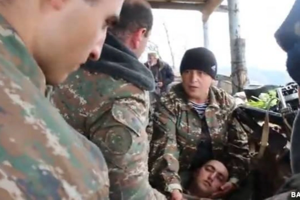 Кадры ожесточенного боя в Карабахе: убит армянский военнослужащий (видео)