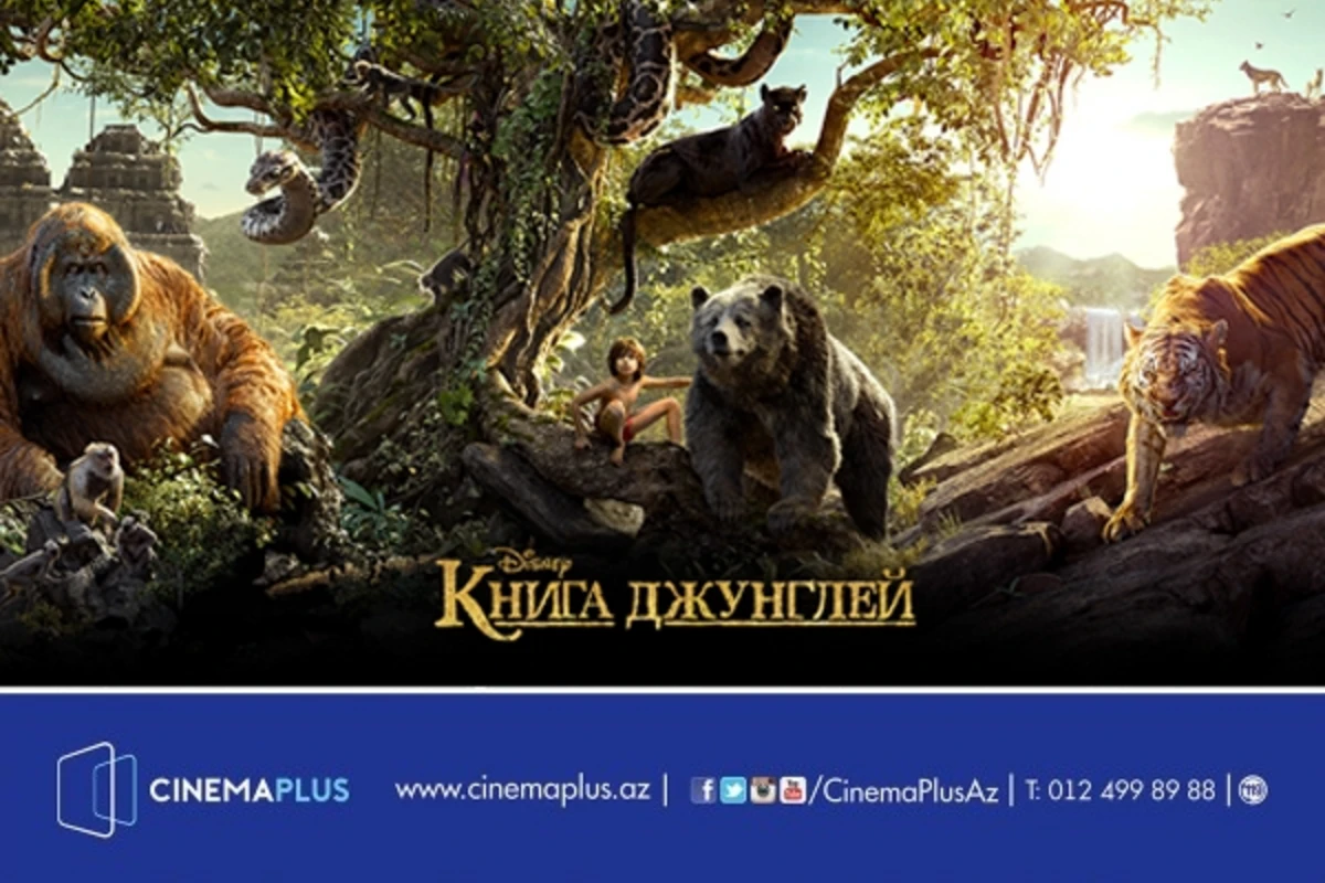 «Книга Джунглей» в кинотеатре «CinemaPlus» (видео)