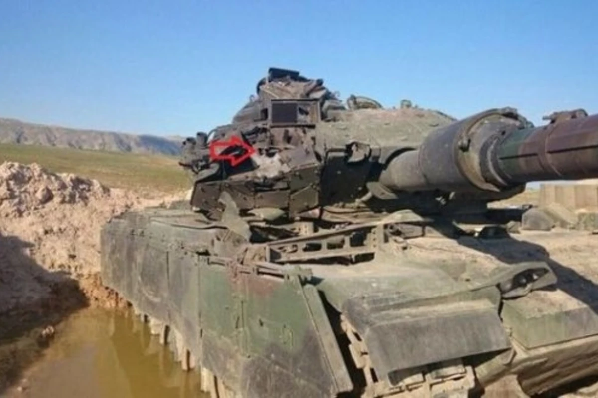 Турецкий танк выстоял против российской ракеты (фото, видео)