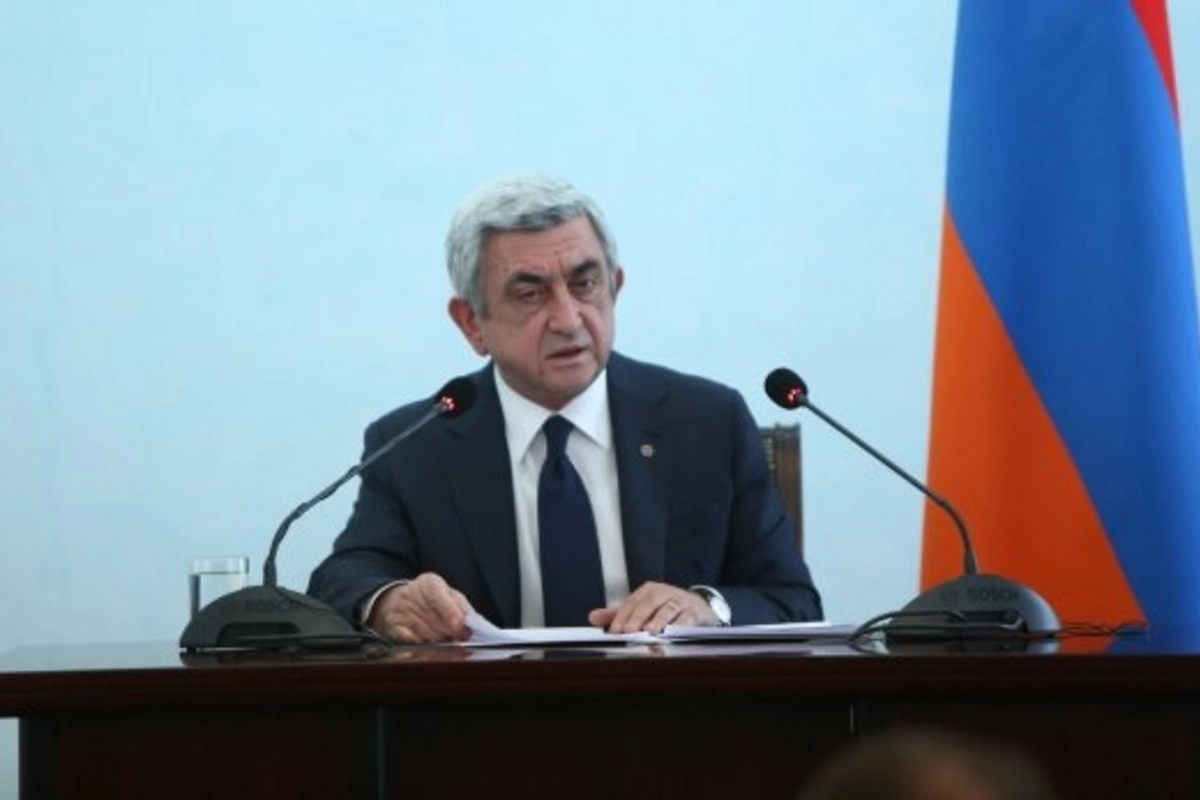 Серж Саргсян: «Война может вспыхнуть в любой момент»