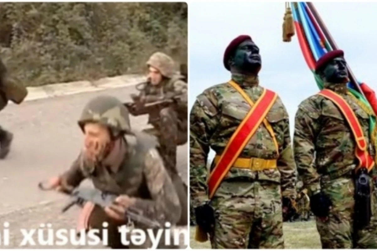 Отличие азербайджанских и армянских бойцов спецназа (видео)