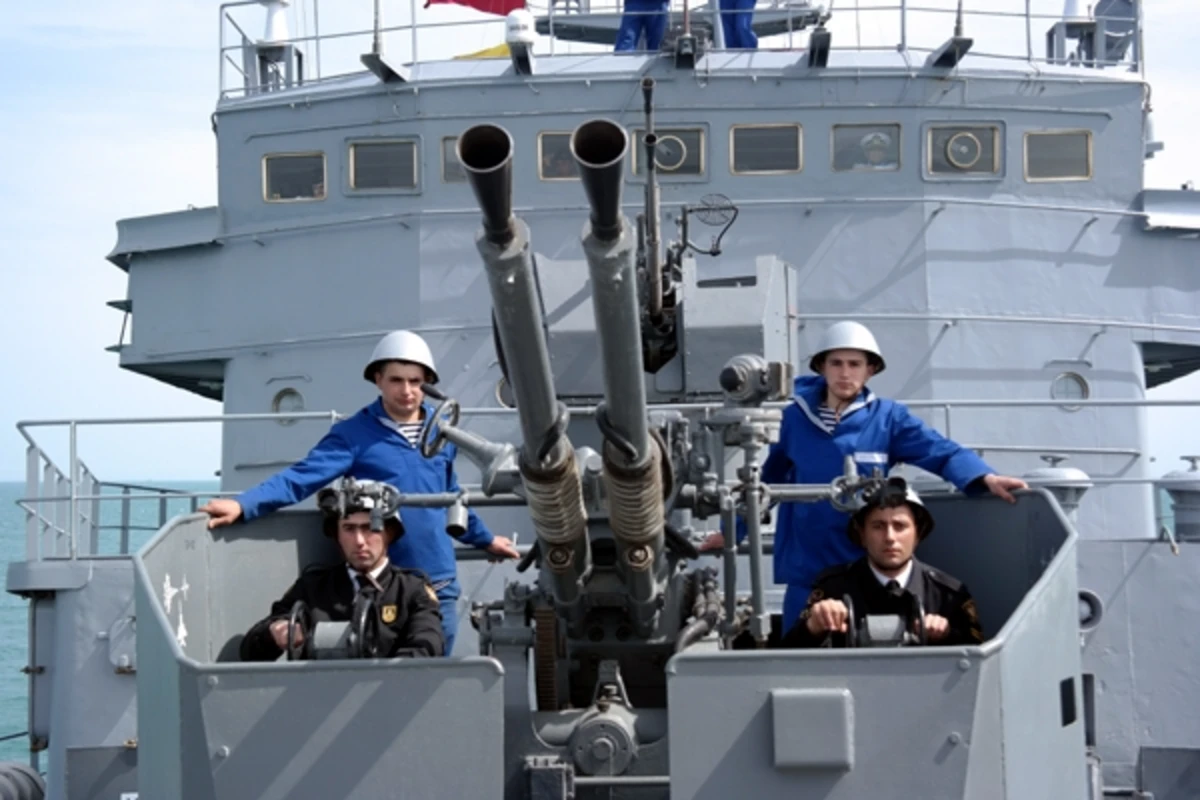Боевые корабли Азербайджана приведены в готовность (фото)