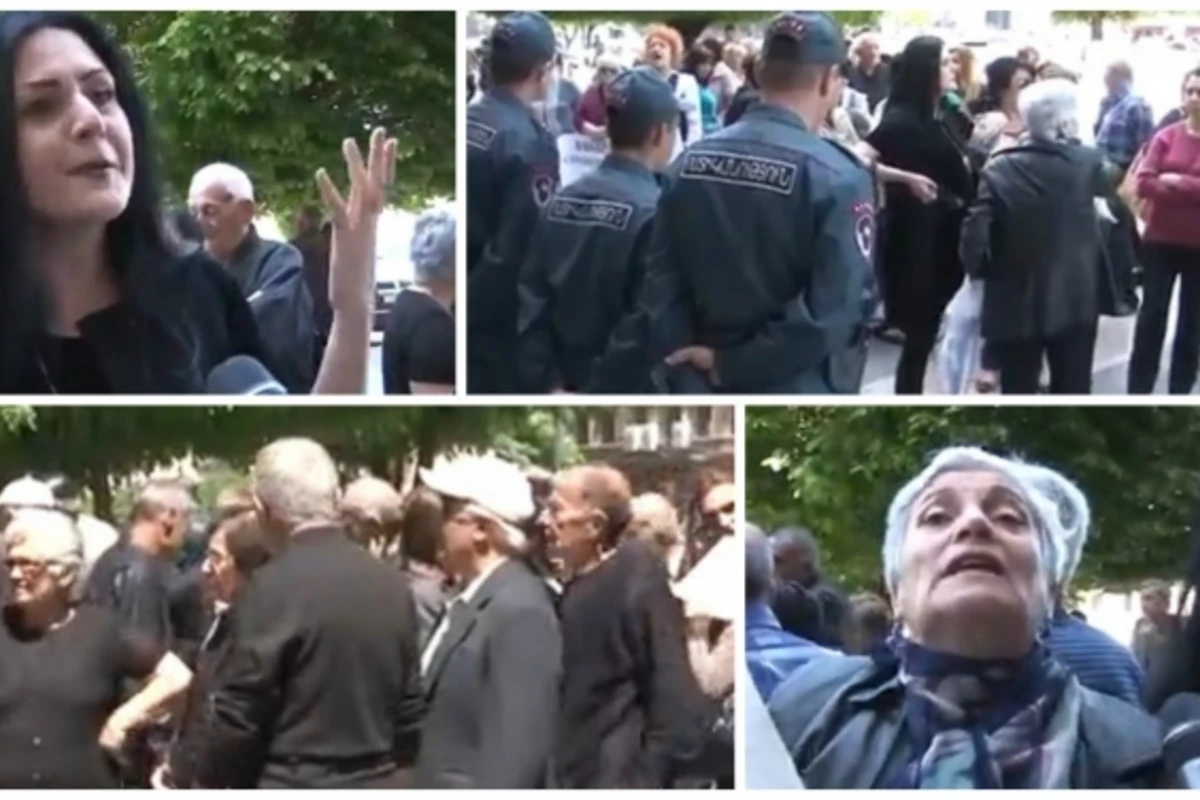 Акция в Ереване: В доме правительства нет ни одного мужчины, чтобы... (видео)