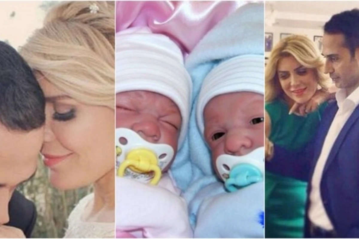 Xoşqədəmlə Doğuşun əkiz oğlu oldu - FOTO Xoşqədəmlə Doğuşun əkiz oğlu oldu - FOTO
