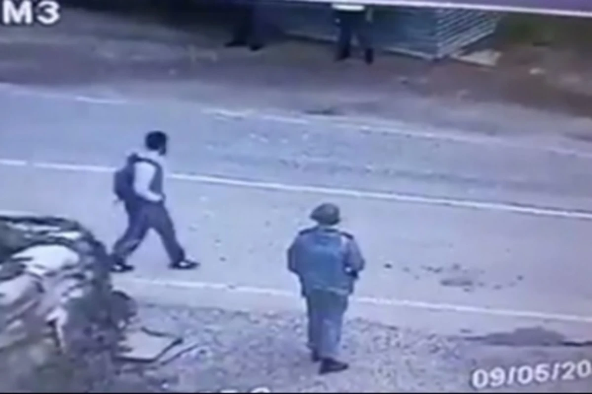 Распространились кадры подрыва смертника в Чечне (видео)