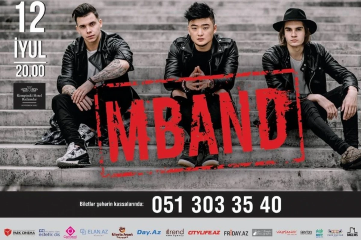 Группа M-BAND впервые выступит в Баку! (видео)