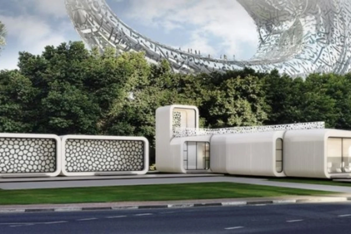 В Дубае открыли напечатанное на 3D-принтере здание (видео)